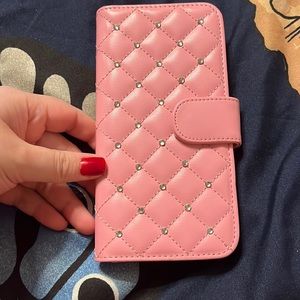 Pink book case , for iPhone 11 Pro Max